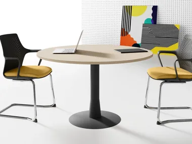 OXI - Round meeting table _ Las Mobili